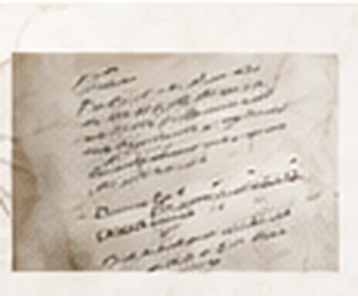 Editorial manuscript detail